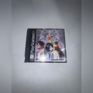 Final Fantasy VIII 8 PS1 Black Label CIB COMPLETE IN BOX w/mini walkthrough